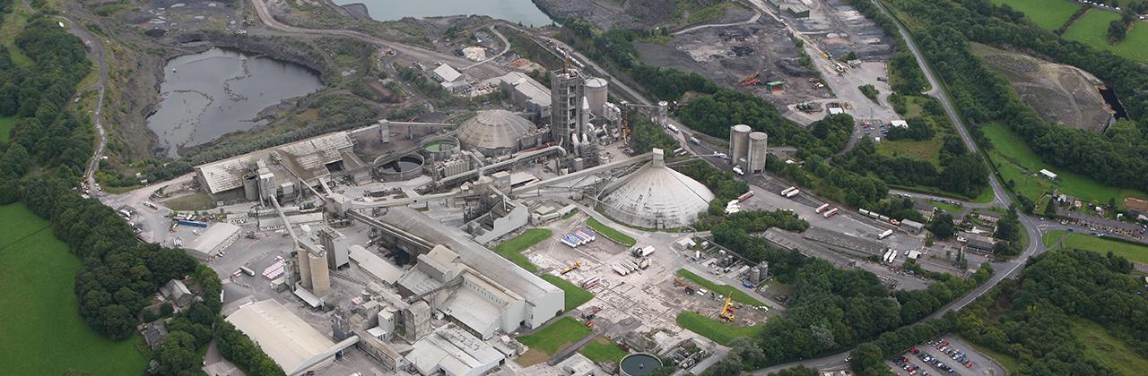 Ribblesdale cement plant. 