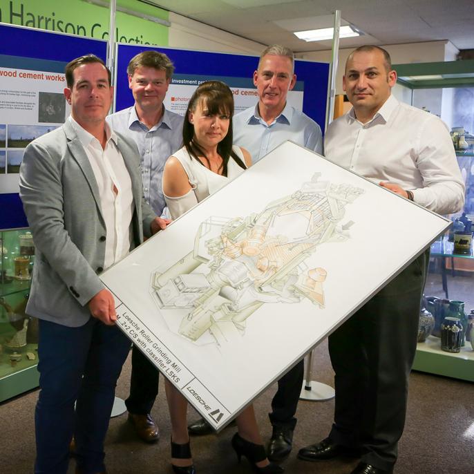 Public consultation for new mill at Padeswood. Hanson staff hosted a public exhibition in Buckley library to explain the development proposals to local residents.